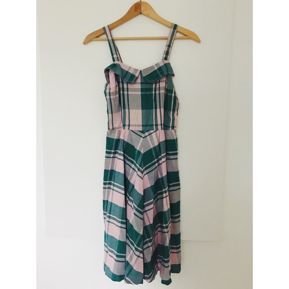Vintage Plaid Dress Size XS/S